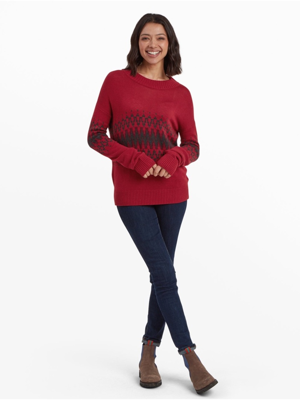 Sherpa Devaki Eco Crew Sweater - Picture 3 of 12